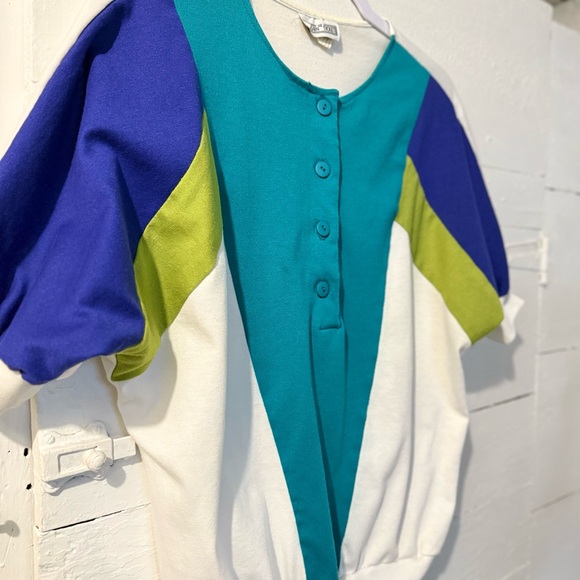 Healthtex Multicolor Button-Up Blouse - Picture 2 of 5